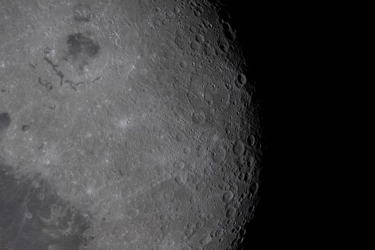 Lunar Ice Drilling Test Reveals New Extraction Challenges shadowed lunar crater near the south pole